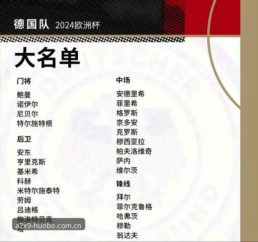 为什么40岁诺伊尔回归德国队？这份大名单藏着什么玄机？